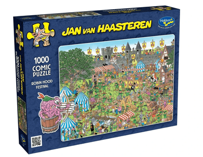 Holdson Van Haasteren 1000 Piece Jigsaw Puzzle Robin Hood Festival