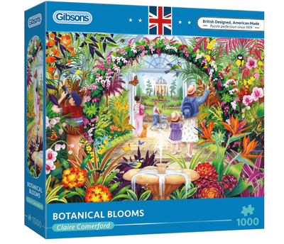 Gibson 1000 Piece Jigsaw Puzzle Botanical Blooms