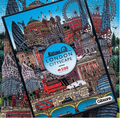 Gibson 500 Piece Jigsaw Puzzle London Cityscape