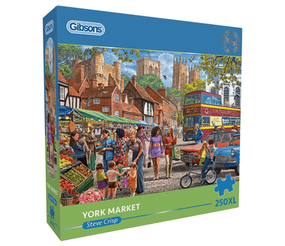 Gibsons York Market 250XL Piece Jigsaw Puzzle
