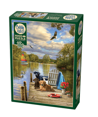 Cobble Hill 1000 Piece Jigsaw Puzzle Dog Day Afternoon