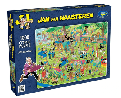 Holdson 1000 Piece Jigsaw Puzzle Van Haasteren: Dog Parlour