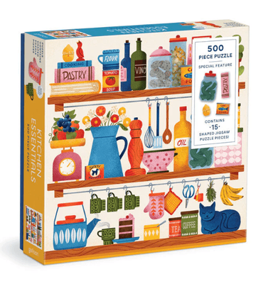 Galison 500 Piece Jigsaw Puzzle: Kitchen Essentials