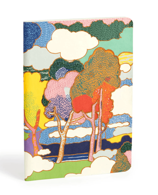 Galison Liberty Prospect Road B5 Handmade Embroidered Journal