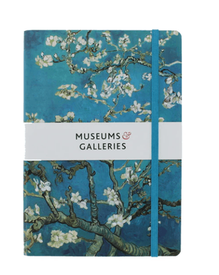 Museums &amp; Galleries - Almond Blossom - Elastic Closure Journal