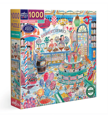 eeboo 1000 Piece Jigsaw Puzzle Sweet Shoppe