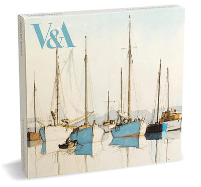 Museums &amp; Galleries Coastal Scenes 8 Notecard Pack &amp; Envelopes