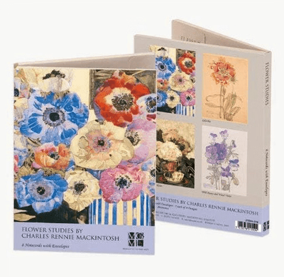 Museums &amp; Galleries Flower Studies 8 Pack With Envelopes
