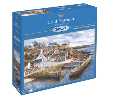 Gibsons 1000 Piece Jigsaw Puzzle: Crail Harbour