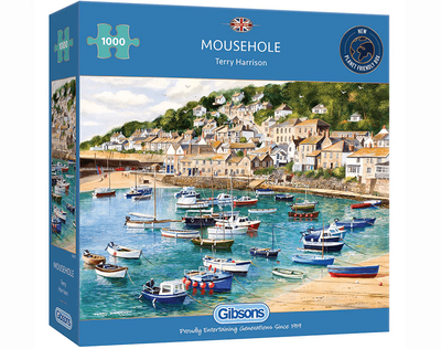 Gibsons 1000 Piece Jigsaw Puzzle: Mousehole