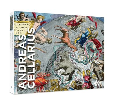 Pomegranate 1000 Piece Jigsaw Puzzle: Andreas Cellarius - Celestial Atlas