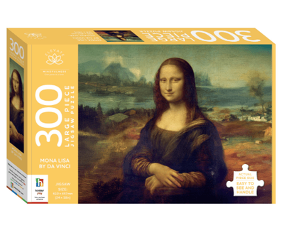 Hinkler Elevate 300 Large Piece Jigsaw Mona Lisa by Da Vinci