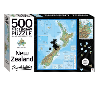 Hinkler Puzzlebilities 500 Piece Jigsaw Puzzle New Zealand