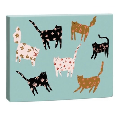 Roger La Borde Cinnamon and Ginger Cats Note-card Box