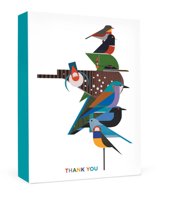 Pomegranate Charley Harper: Rainforest Birds Boxed Thank You Notes