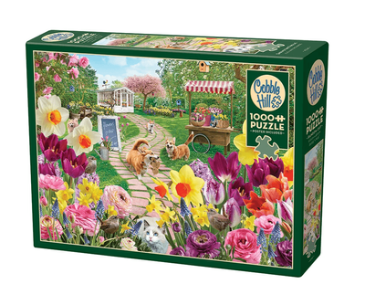 Cobble Hill 1000 Piece Jigsaw Puzzle: Springtime Frolic