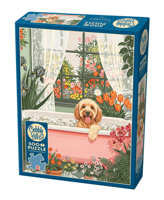 Cobble Hill 500 Piece Jigsaw Puzzle: Bloom &amp; Bubbles