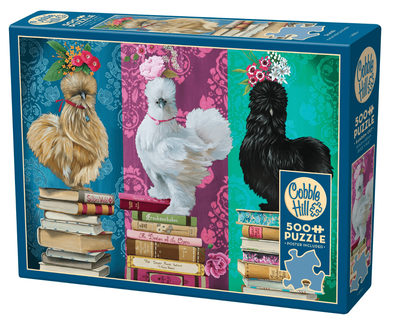 Cobble Hill 500 Piece Jigsaw Puzzle: Silkies
