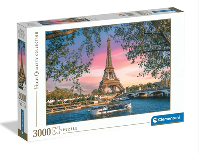 Clementoni 3000 Piece Jigsaw Puzzle Iron Lady in Pink