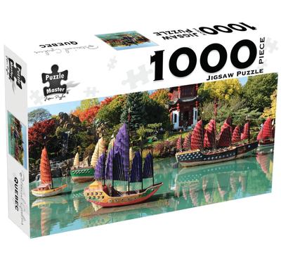 Puzzle Master 1000 Piece Jigsaw Puzzle: Botanical Gardens Quebec
