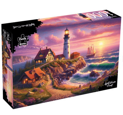 Puzzle Master 1000 Piece Jigsaw Puzzle: Lighthouse Coast