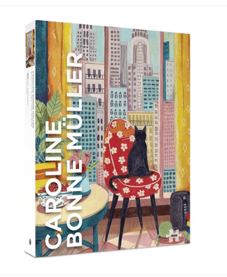 Pomegranate 1000 Piece Puzzle - Caroline Bonne M&uuml;ller: Black Cat in New York Window
