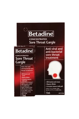 Betadine Sore Throat Gargle 15ml