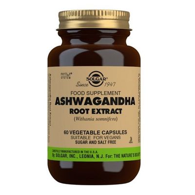 Solgar Ashwagandha Root 60 Capsules