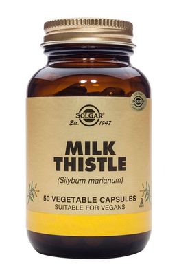 Solgar Milk Thistle 100mg 50 Capsules