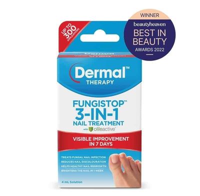 Dermal Therapy Fungistop 3-in-1 Nail Treatment 4ml