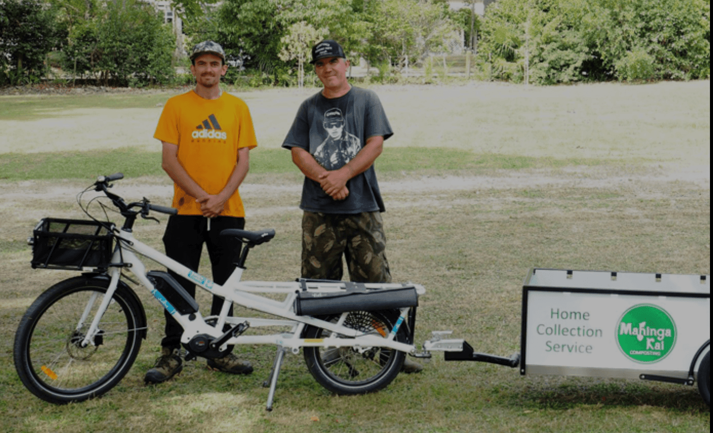 Image of Mahinga Kai Composting team.