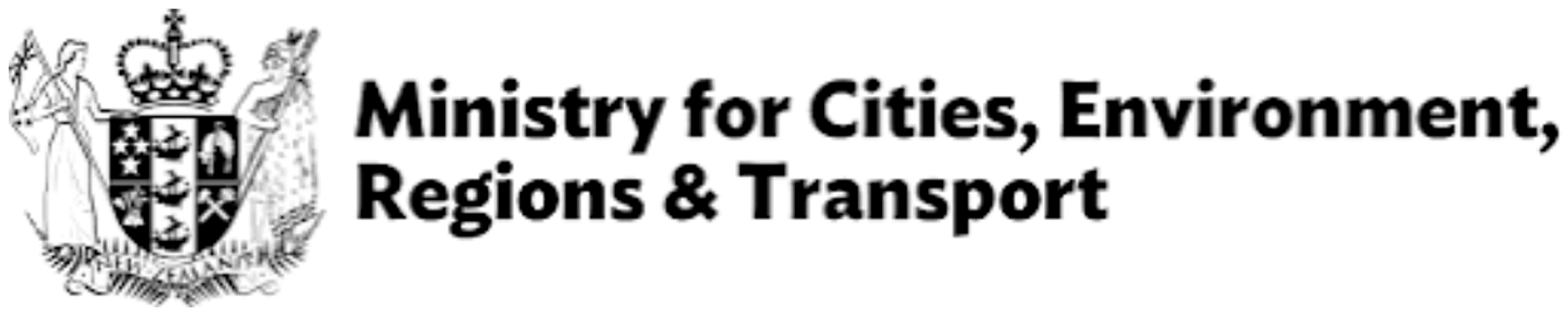 Ministry of Cities, Environment, Regions & Transport logo