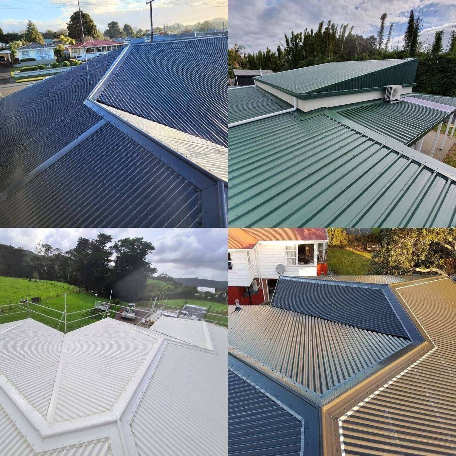 Flood Roofing Kerikeri Bay of Islands compilation of roofing projects