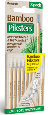 Size 3 Bamboo Piksters (Yellow)