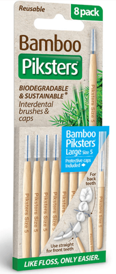 Size 5 Bamboo Piksters (Blue)