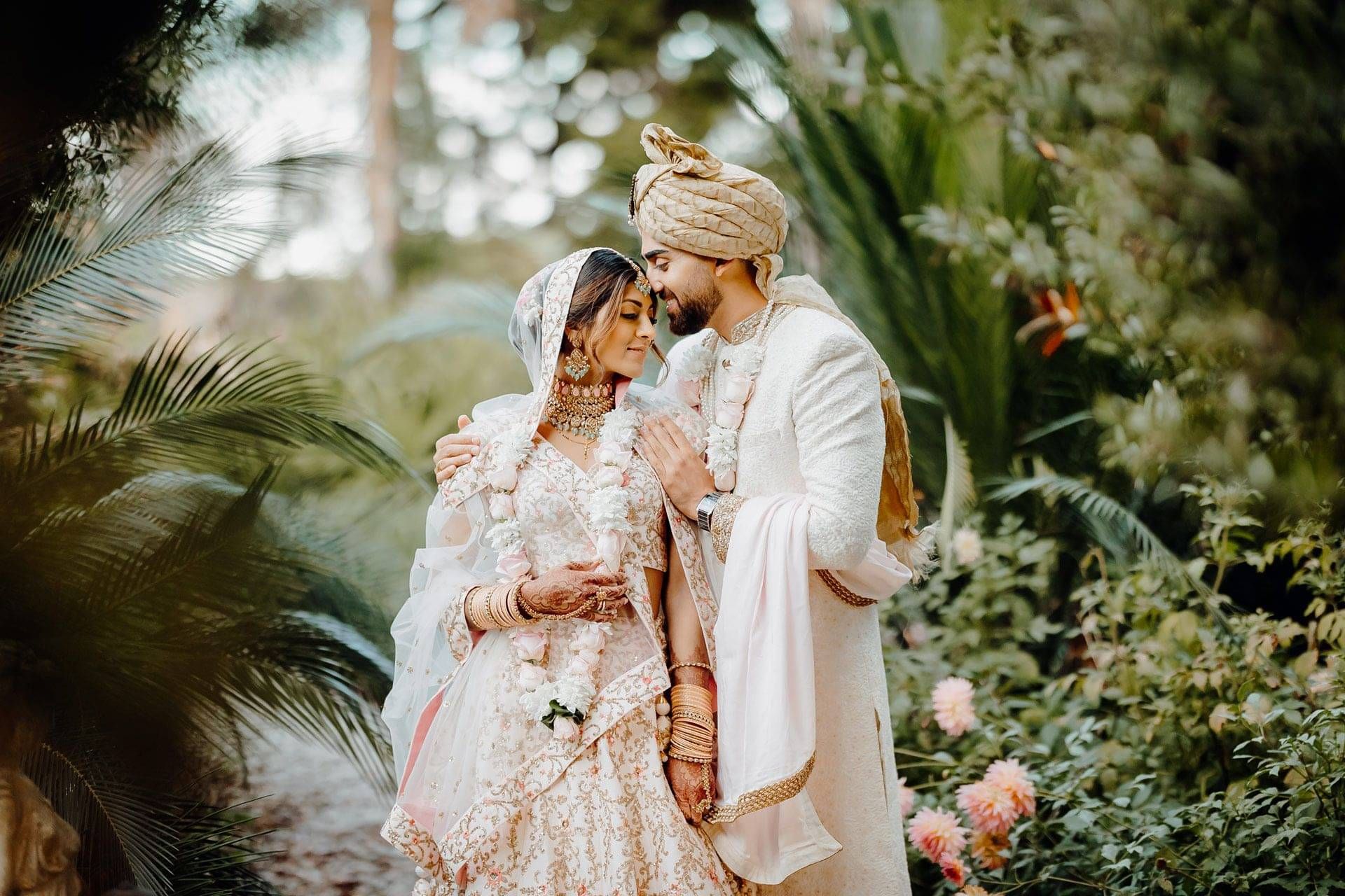 Markovina Vineyard Estate Indian Wedding Couple