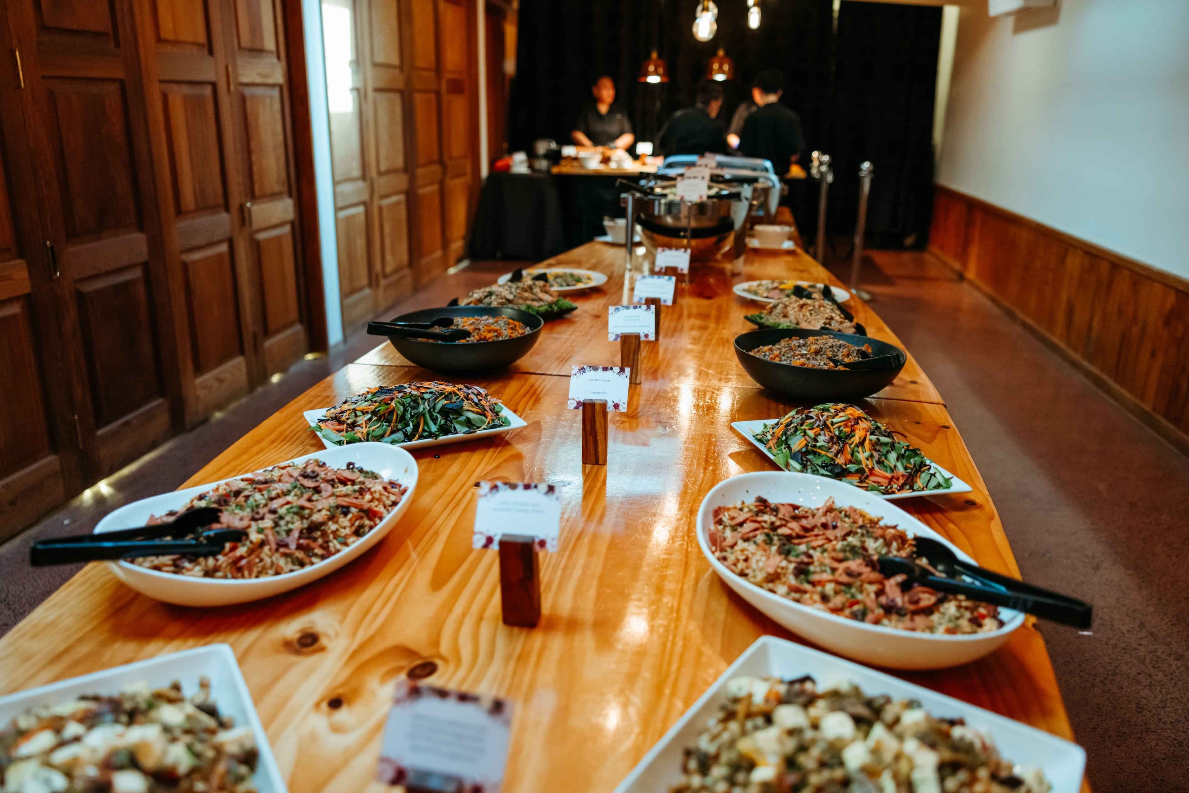 Markovina Vineyard Estate Exquisite Wedding Buffet