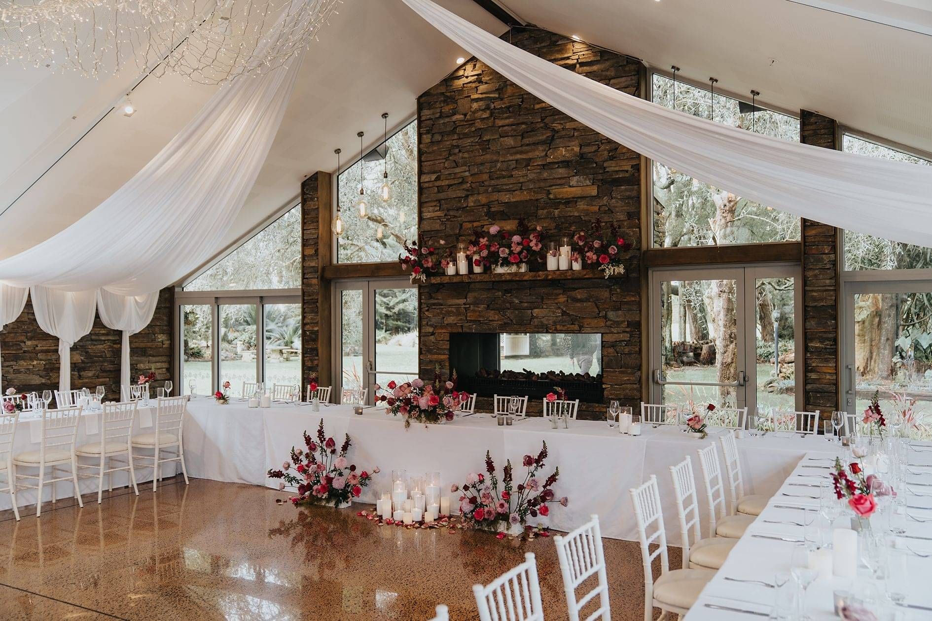 Markovina Vineyard Estate table setting artistic image