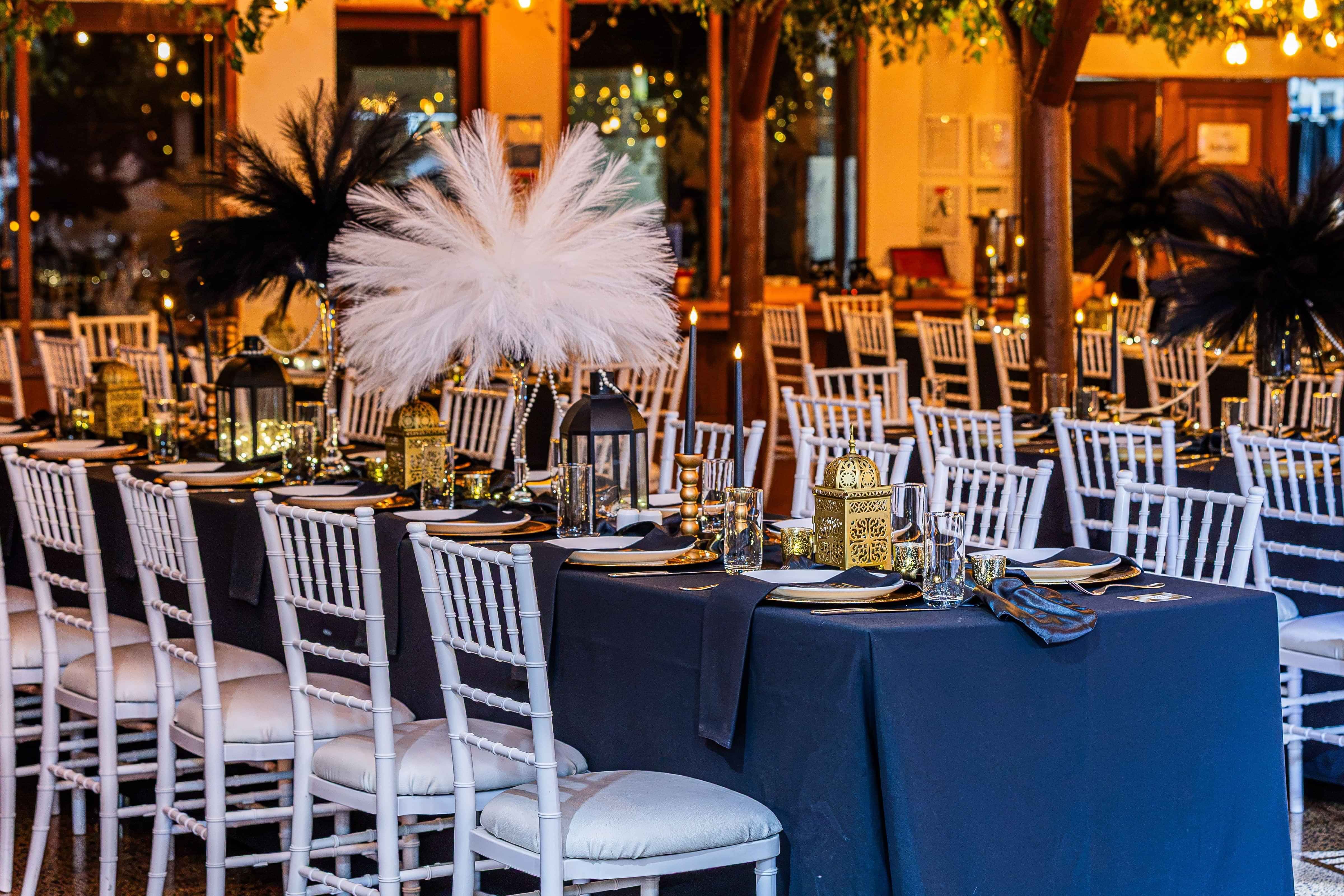 Table Setup at Markovina Estate