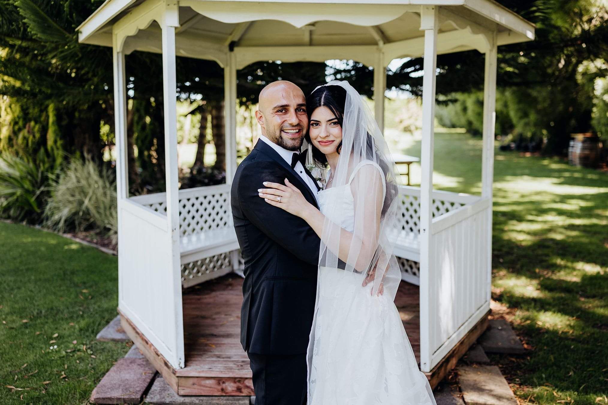 mother's day lunch set up at Markovina