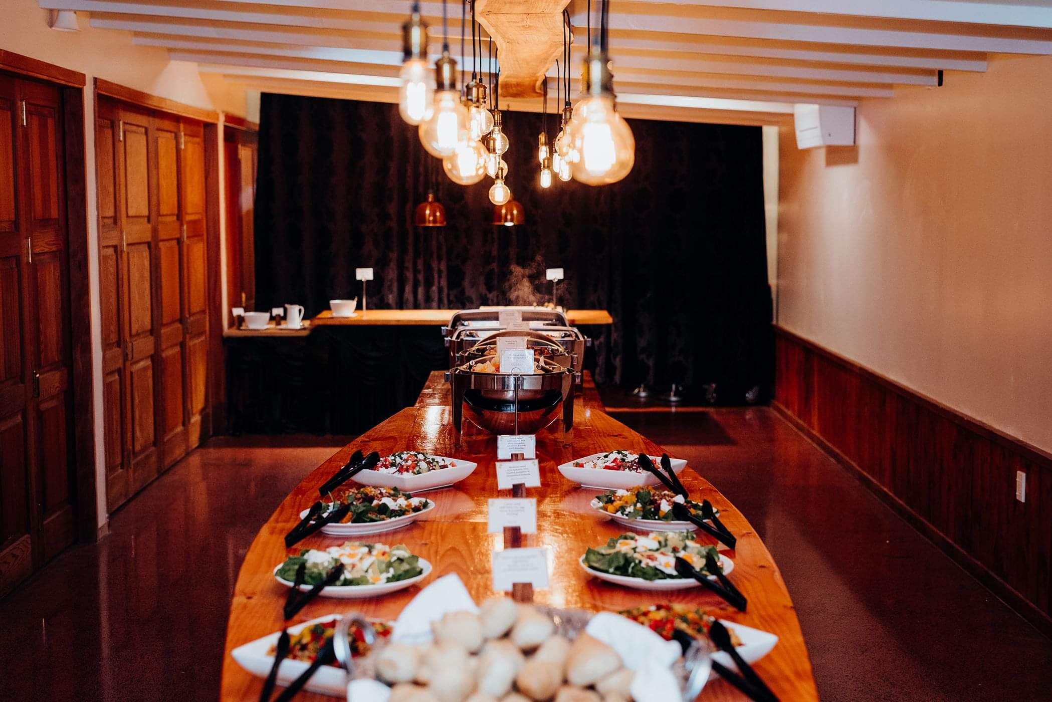 Markovina Estate Wedding Venue Buffet Room