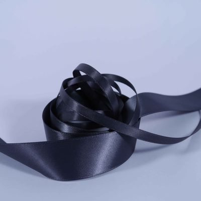 Double Satin Charcoal