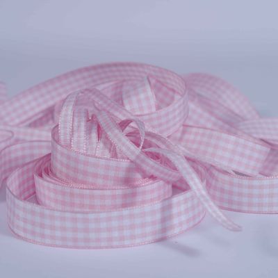 Gingham Light Pink