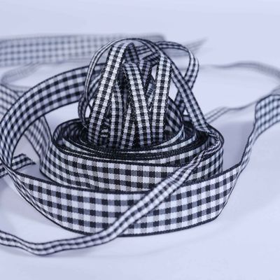 Gingham Black