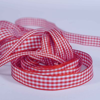 Gingham Red