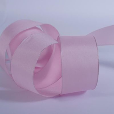 Taffeta Wire Edge Light Pink 38mm X 25M