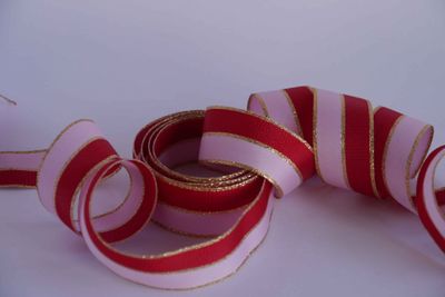 Nutcracker Pink/Red 25mm X 25M