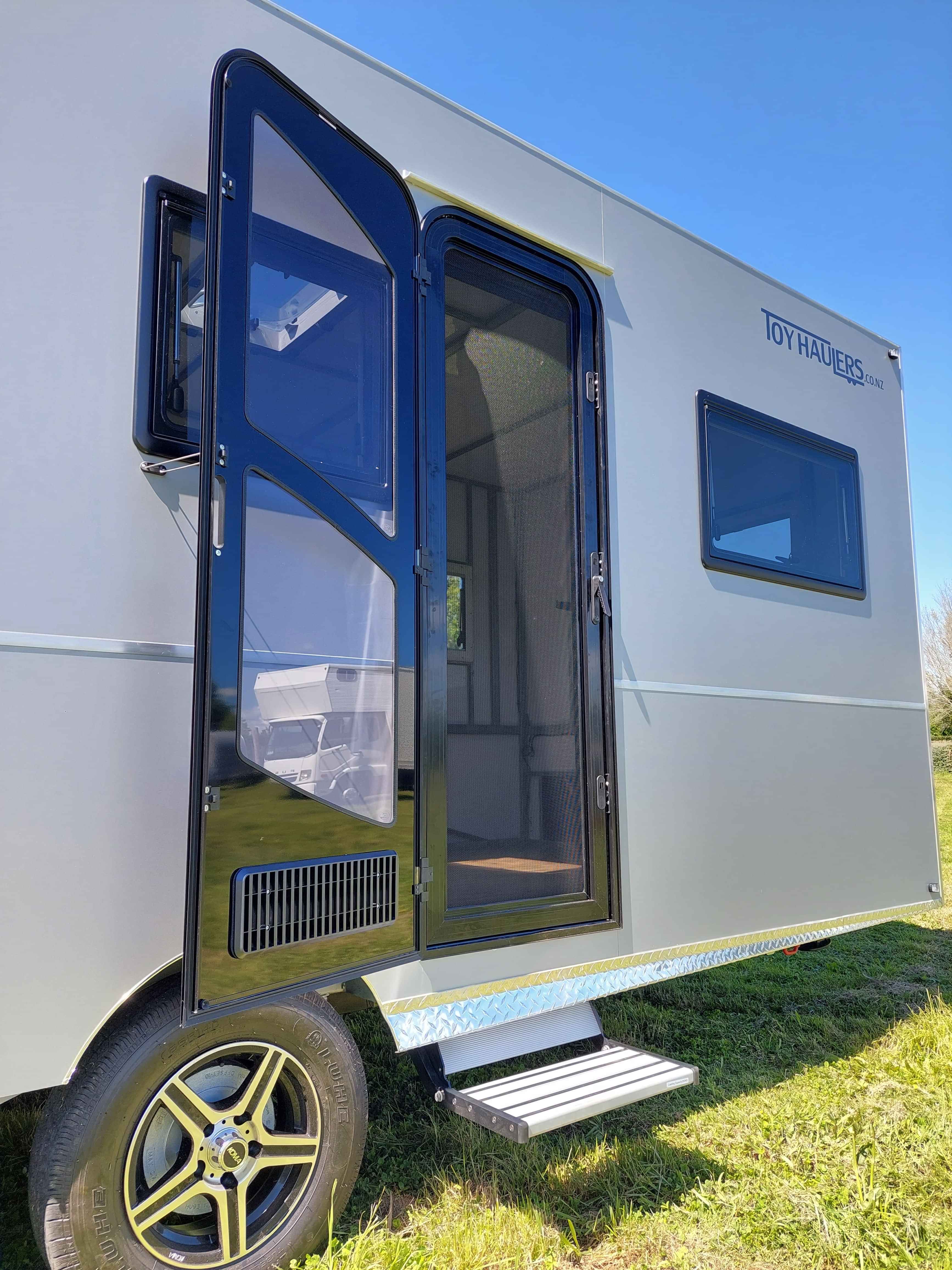 enclosed trailer access