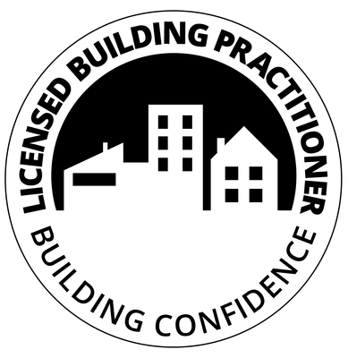 Licensed Building Practitioner Stickers