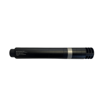 MAGNUM CENTERFIRE OVER BARREL MODULAR WITH S/S BLAST BAFFLE AND MUZZLE BRAKE CAP, 300WIN MAG MK2